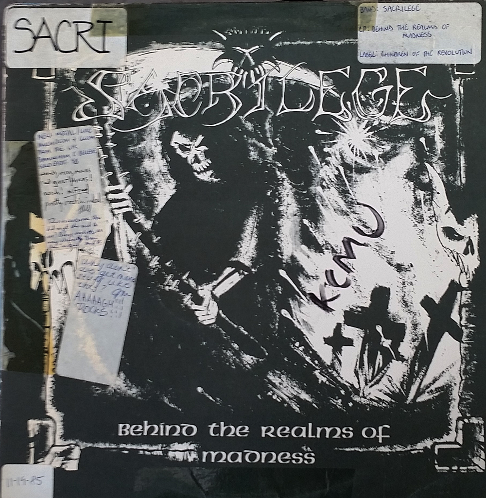 Review Revue: Sacrilege - Behind The Realms of Madness