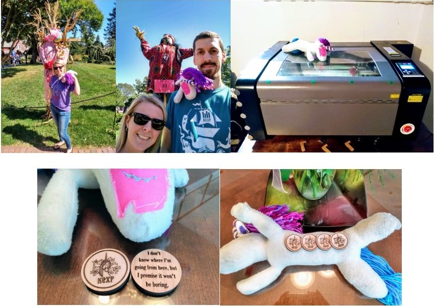 Bowiecorn visits Doylestown, PA and creates a BowieCoin! bowiestop4.jpg