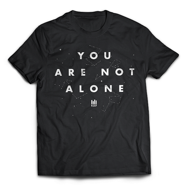 You Are Not Alone Tee design