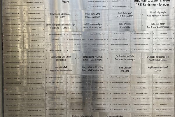 Donor Wall - Section 8