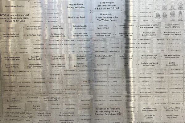 Donor Wall - Section 9